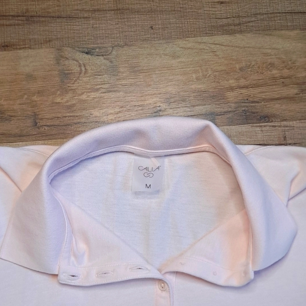 NEW CALIA Women's Puff Sleeve Golf Polo - Picture 3 of 5